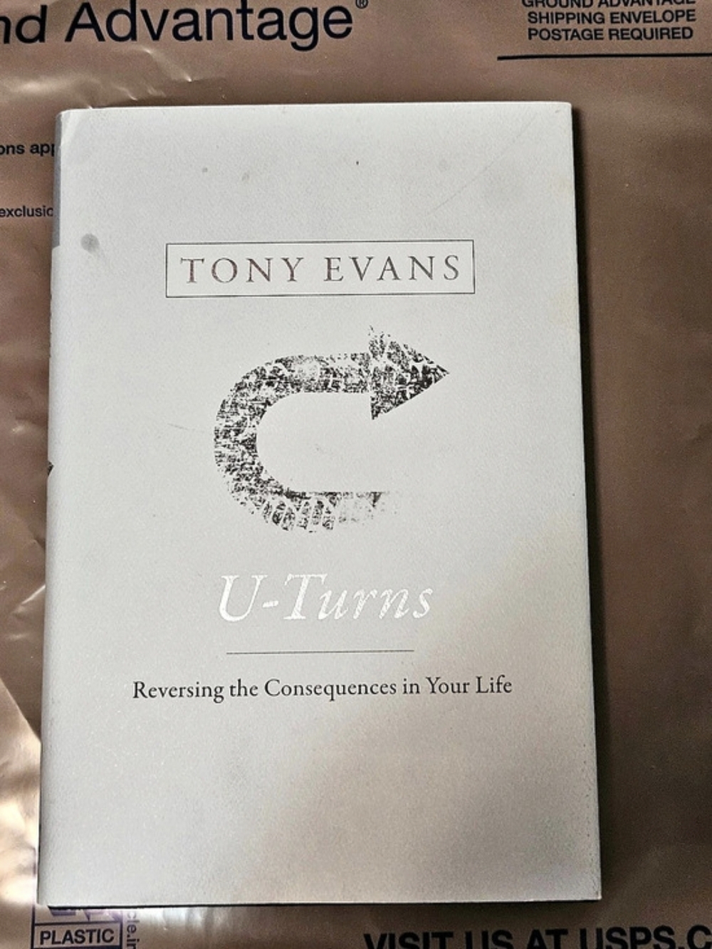 Tony Evans U-Turns: Reversing the Consequences in Your Life Book